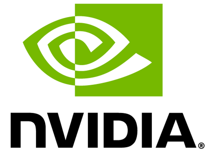 NVIDIA logo stacked
