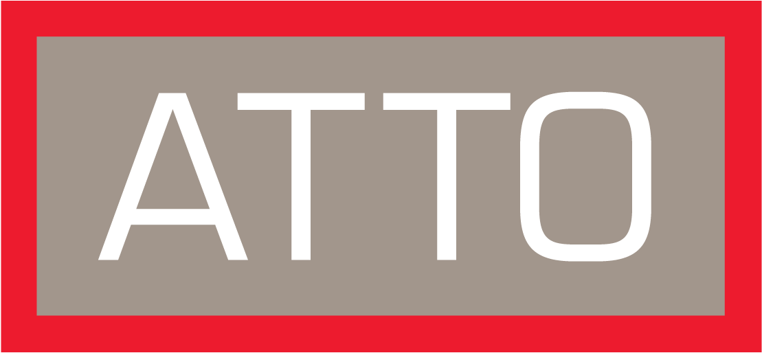 atto logo with white